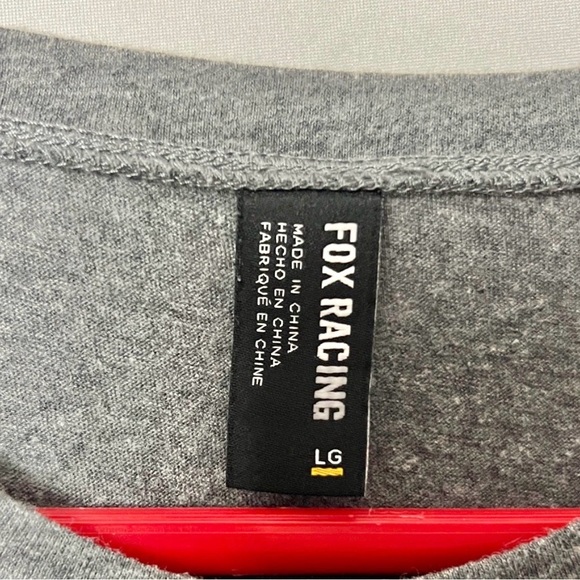 Fox Racing Grey Flutter Tank Size Large - Picture 5 of 9